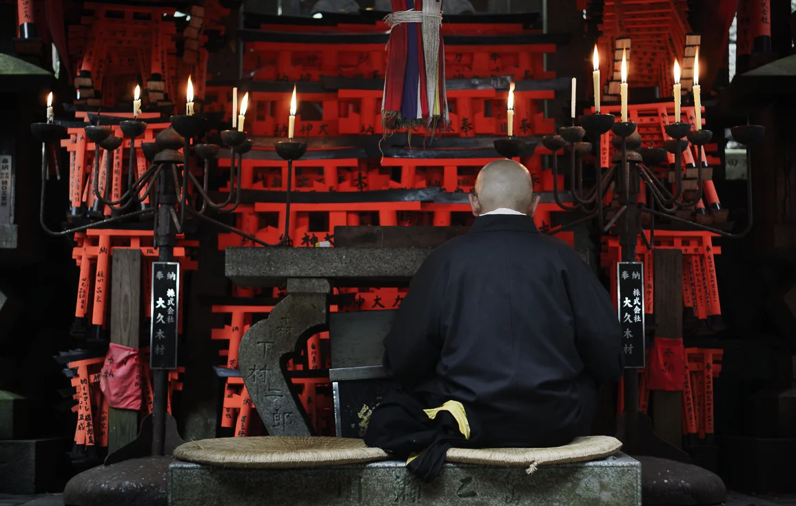 Fushimi Inari Shrine, Kyoto, Japan.