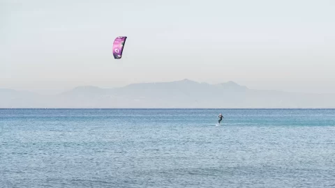 Playa de Valdevaqueros, Tarifa, Costa de la Luz, Spain.